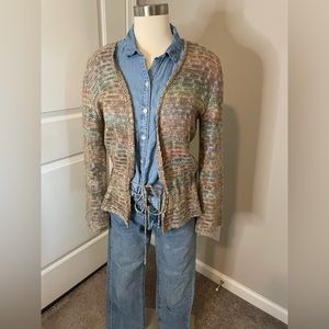 St John wool multi color cardigan